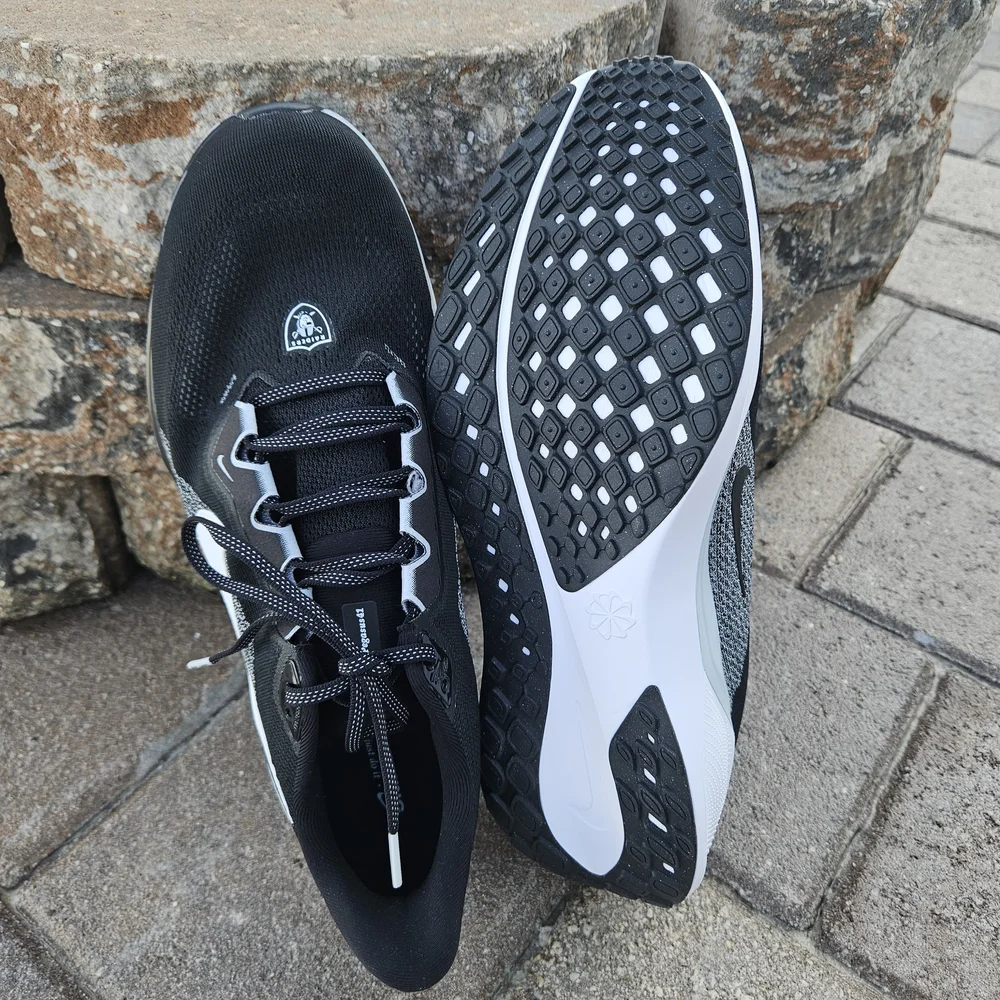 Nike Air Zoom Pegasus 41 Black White Men’s Size 13 Running Shoes FZ5093-001